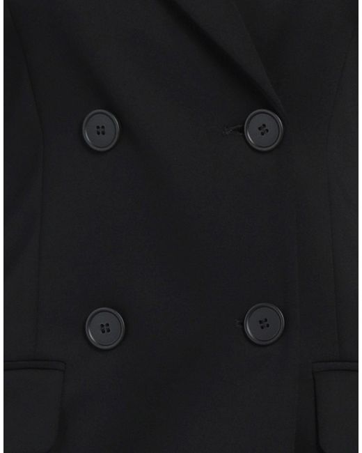 Sportmax Black Blazer Polyamide, Elastane