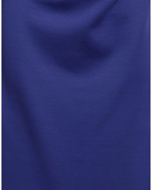 MEIMEIJ Blue Maxi Dress Polyester, Elastane