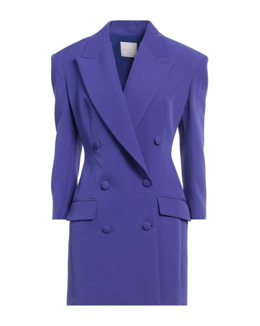 SILENCE LIMITED Blue Mini-Kleid