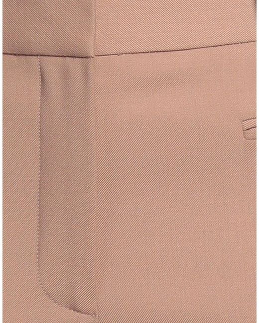 Helmut Lang Natural Pants Polyester, Virgin Wool, Elastane