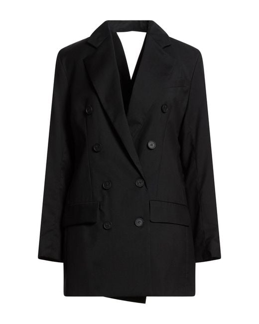Eudon Choi Black Blazer Virgin Wool