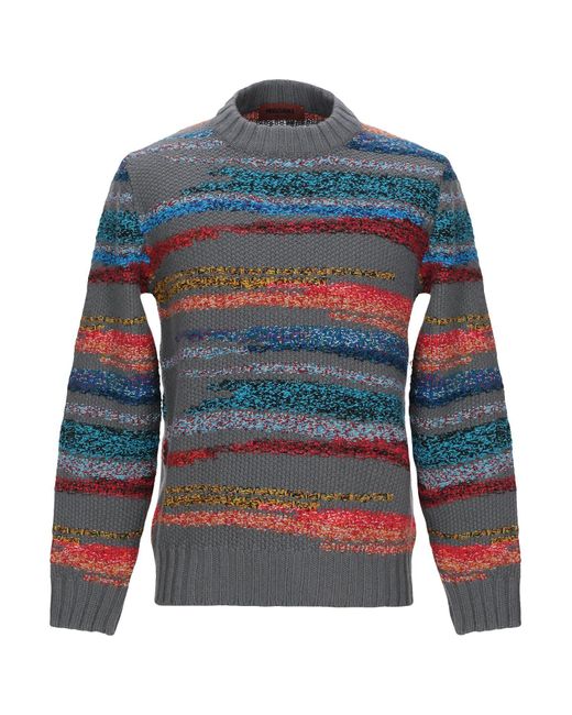 Missoni Blue Sweater Wool for men
