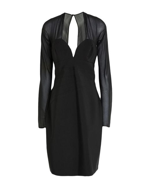 Genny Black Midi Dresses