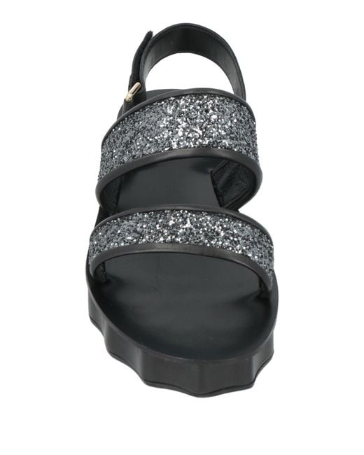 L'Autre Chose Black Sandals