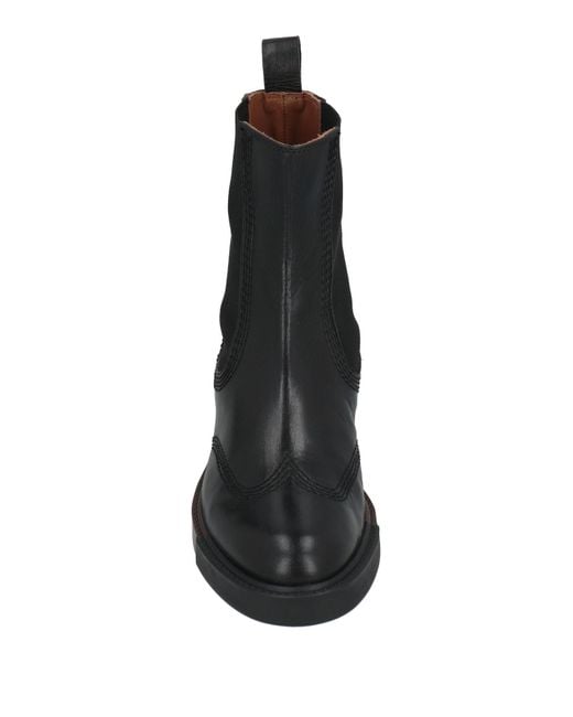 Pons Quintana Black Ankle Boots