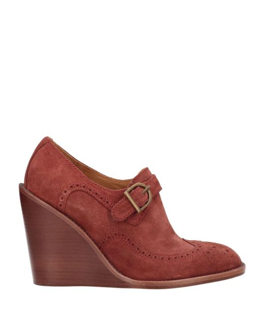 See By Chloé Red Loafers