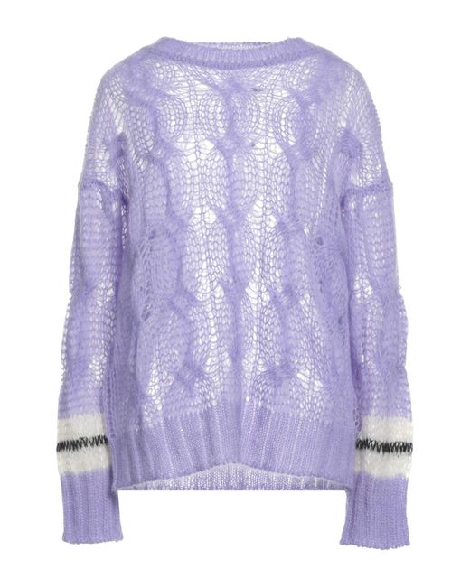 Palm Angels Purple Sweater