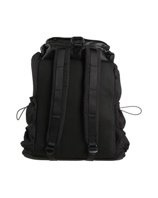 DIESEL Black Rucksack for men
