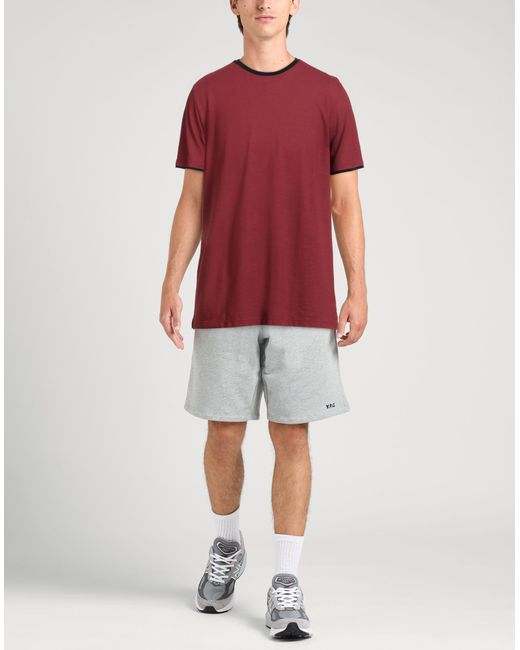 Zanone Red T-shirt for men