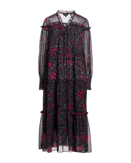 Ted Baker Purple Midi Dress