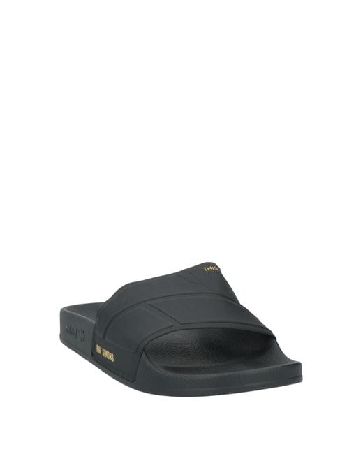 Sandali di Adidas By Raf Simons in Black da Uomo