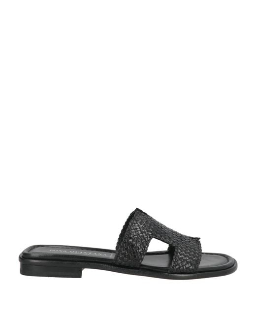 Pons Quintana Black Sandals
