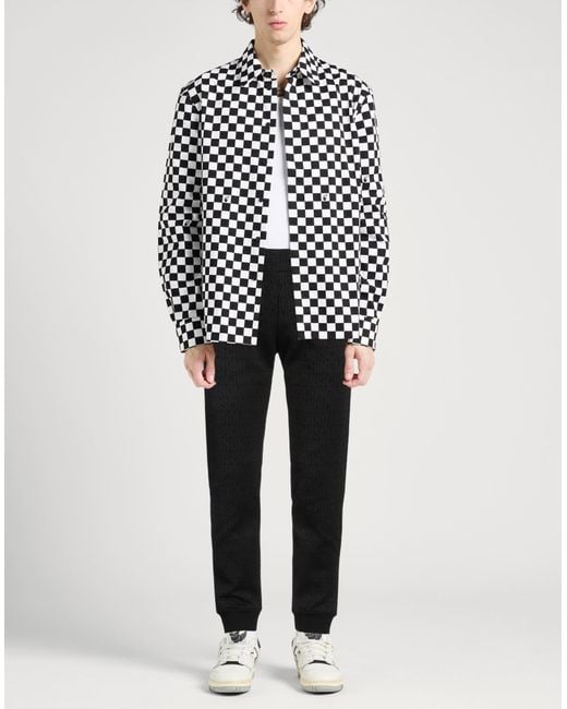 Moschino Black Pants Cotton, Polyester for men