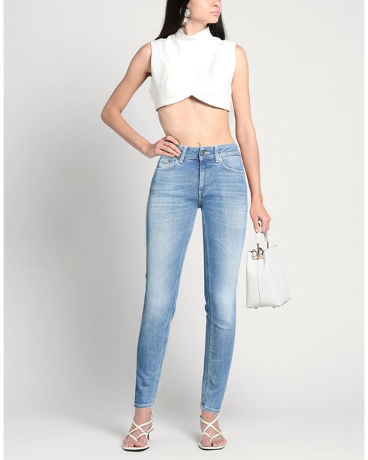 Dondup Blue Jeans Cotton, Elastane