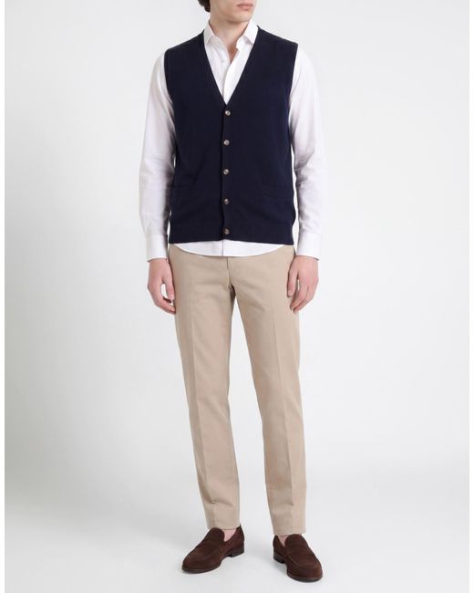Piacenza Cashmere Blue Cardigan Cashmere for men