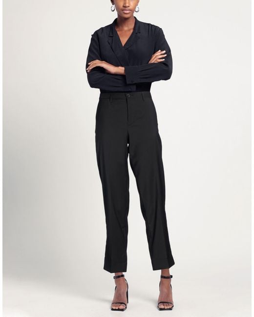 Briglia 1949 Black Pants Virgin Wool