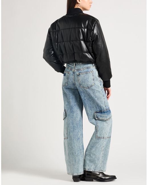 MSGM Black Puffer Polyester