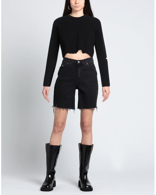 A PAPER KID Black Pullover