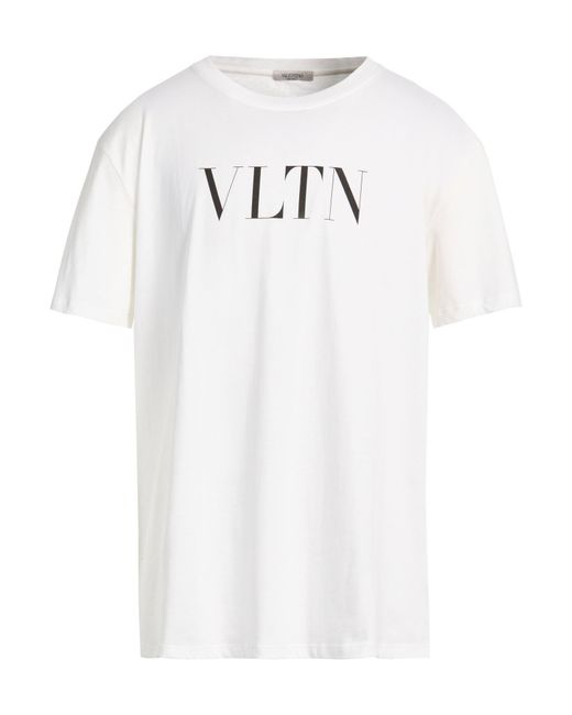 Valentino Garavani White T-Shirt Cotton for men