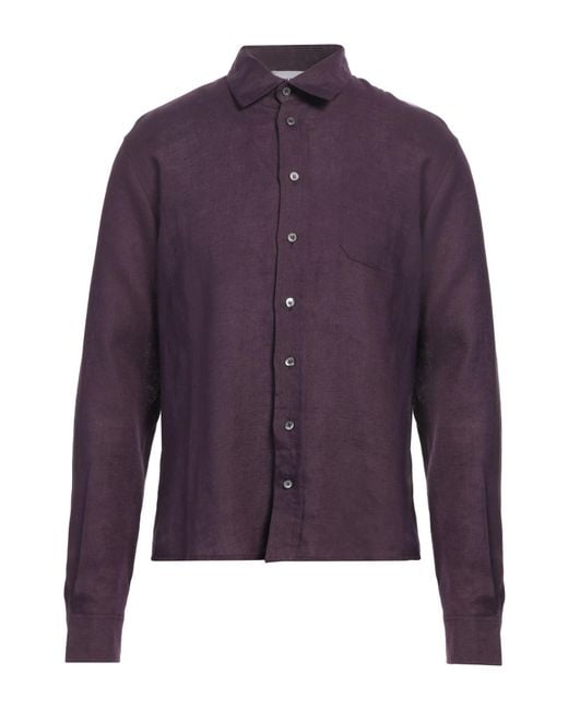 Alpha Studio Purple Shirt for men