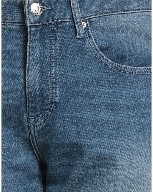 ARMANI EXCHANGE Blue Jeans Cotton, Polyester, Elastane for men
