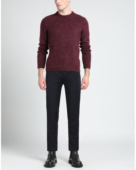 Myths Blue Pants Cotton, Elastane for men