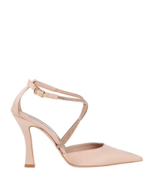 VICTORIA CHRIS Napoli Pink Pumps Textile Fibers