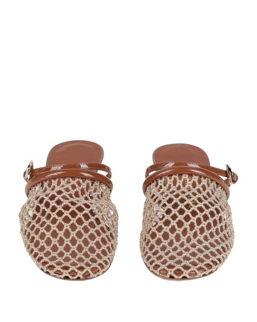 Ferragamo Brown Mules & Clogs