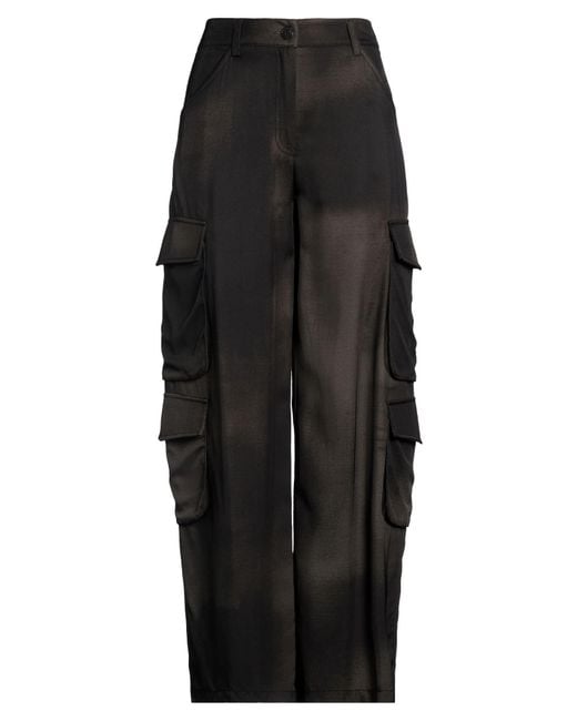 True Royal Black Pants Viscose