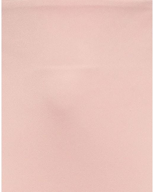 Caractere Pink Blush Midi Skirt Polyester, Elastane