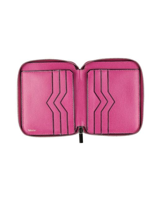 Valextra Pink Brieftasche