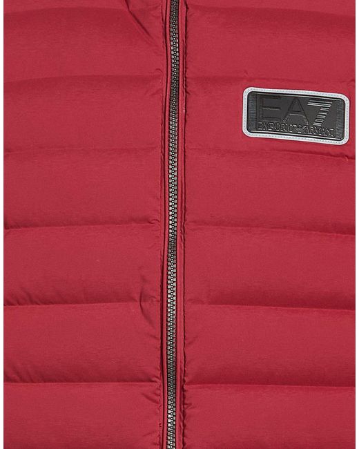EA7 Red Vest Polyester, Elastane for men