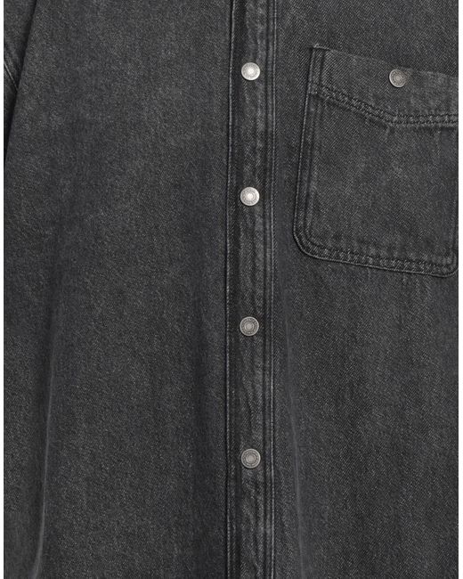 Chemise en jean American Vintage pour homme en coloris Black