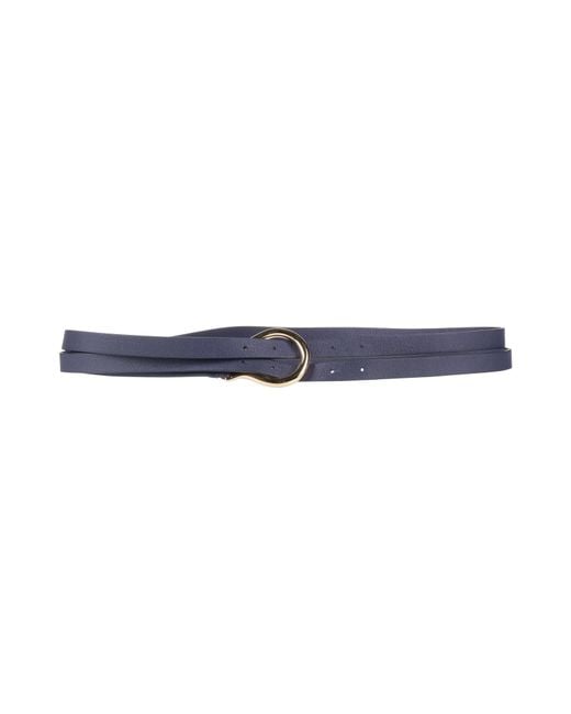 Post & Co Blue Gürtel