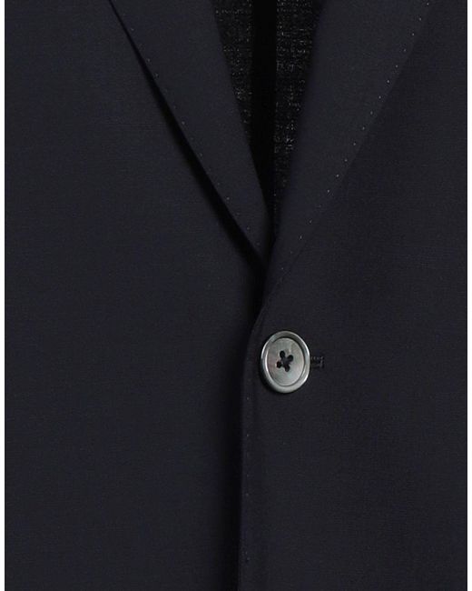 Tombolini Blue Blazer Virgin Wool, Elastane for men