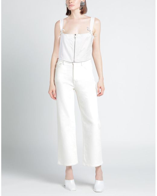 19.70 Nineteen Seventy White Top Cotton