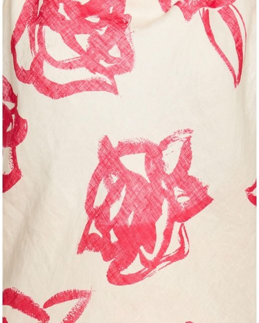 MSGM Pink Top Linen