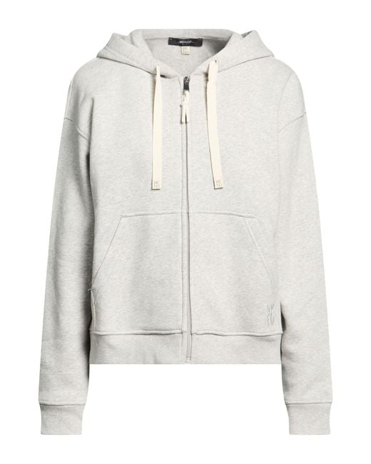 Weekend by Maxmara White Sweatshirt Cotton, Polyester