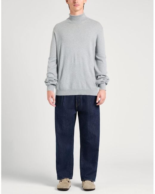 Gran Sasso Gray Turtlenecks for men