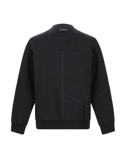 Prada Cotton Sweatshirt in Black for Men - Lyst