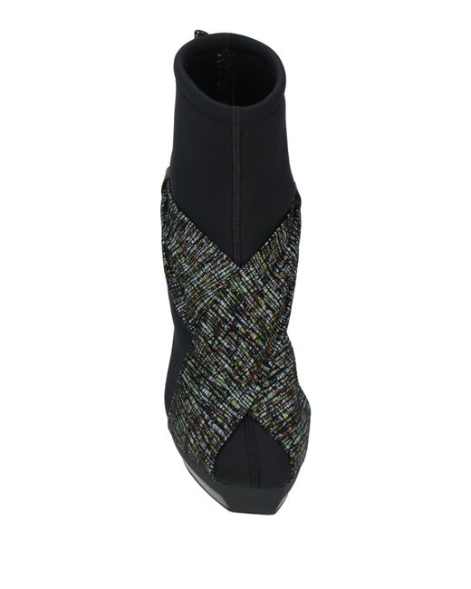Pollini Black Ankle Boots