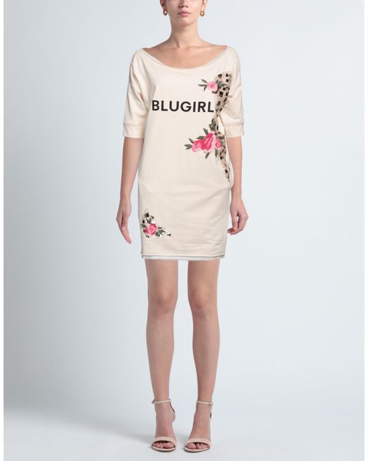 Blugirl Blumarine Multicolor Mini Dress