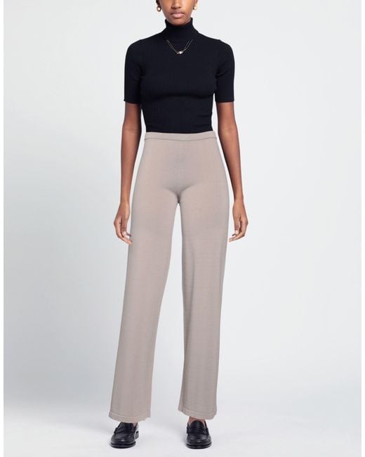 FEDERICA TOSI Gray Trouser