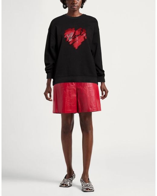 Karl Lagerfeld Black Sweatshirts