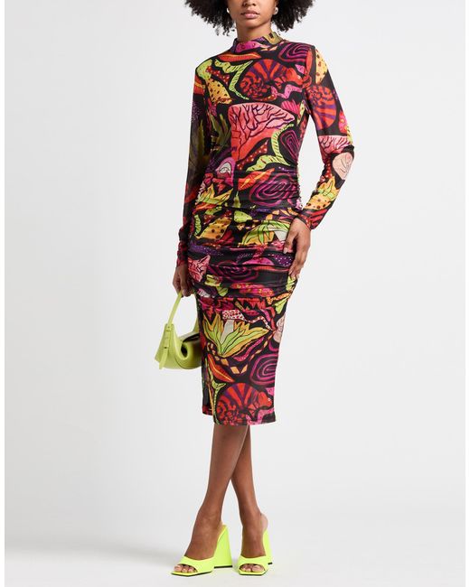 Farm Rio Red Midi Dresses