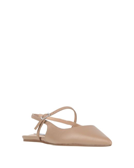 Steve Madden White Ballet Flats