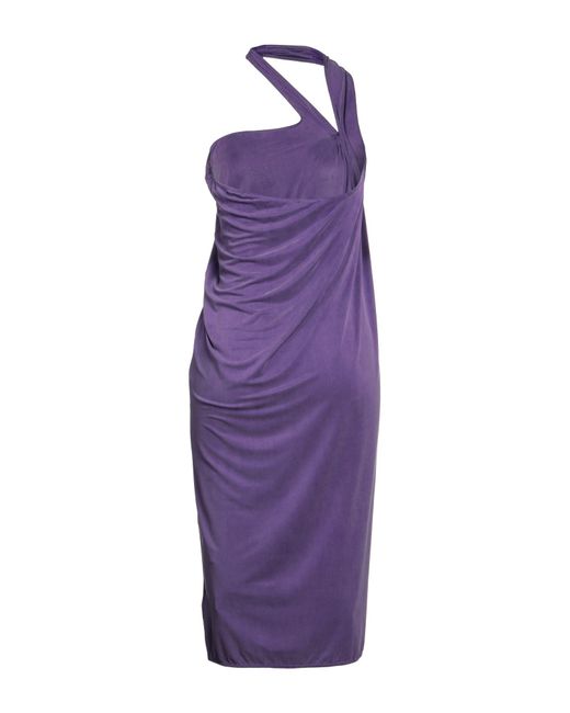 Jacquemus Purple Midi Dress