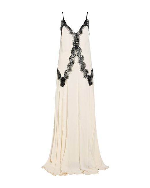 Elisabetta Franchi White Maxi Dresses