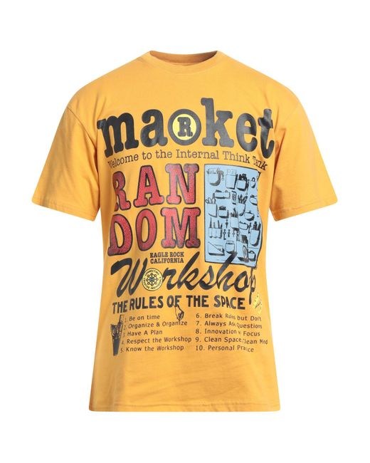 Market Yellow T-shirt for men