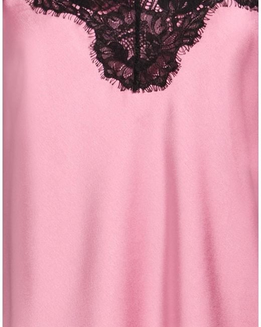 Pinko Pink Top Polyester, Polyamide
